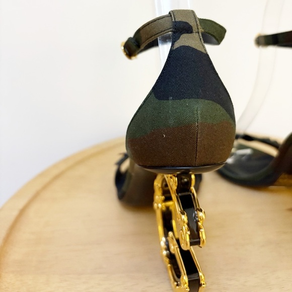 DOLCE & GABBANA Camouflage Keira 105 Baroque Heels - Picture 13 of 13